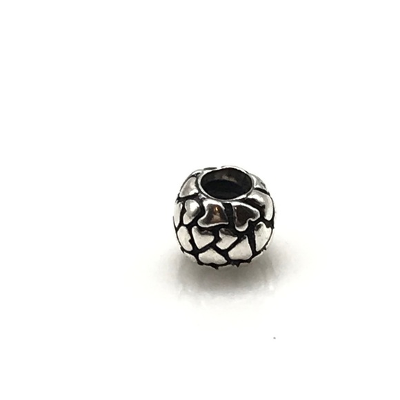 Pandora Retired Heart Cluster Charm - Picture 6 of 8